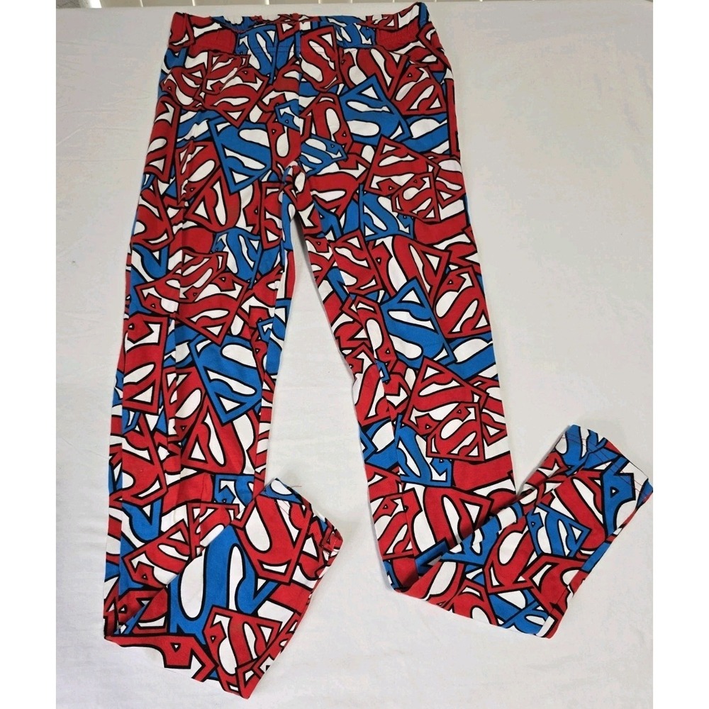 DC Comics Women's Medium Superman Leggings‎